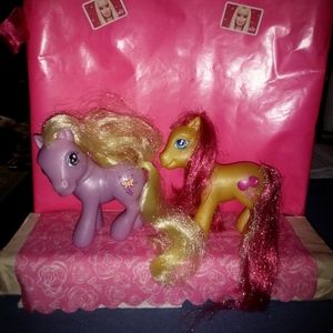 Lot of 2 My Little Pony/Ponies MLP Doseydotes & Candy Apple 🎠